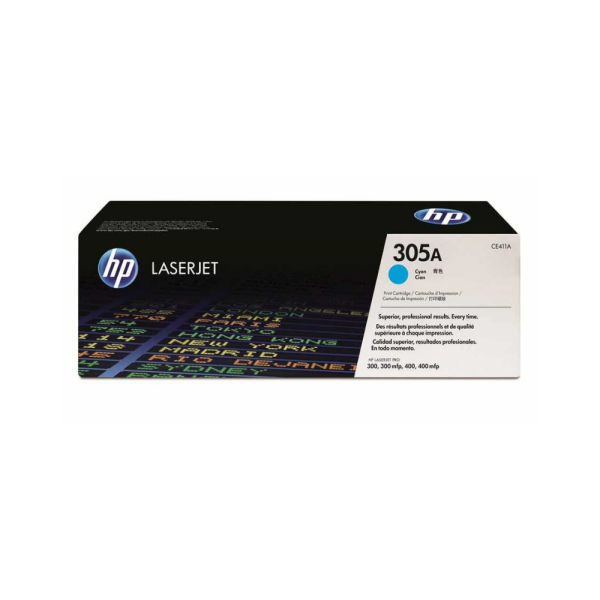 HP 305A CE411A Mavi Orijinal Toner