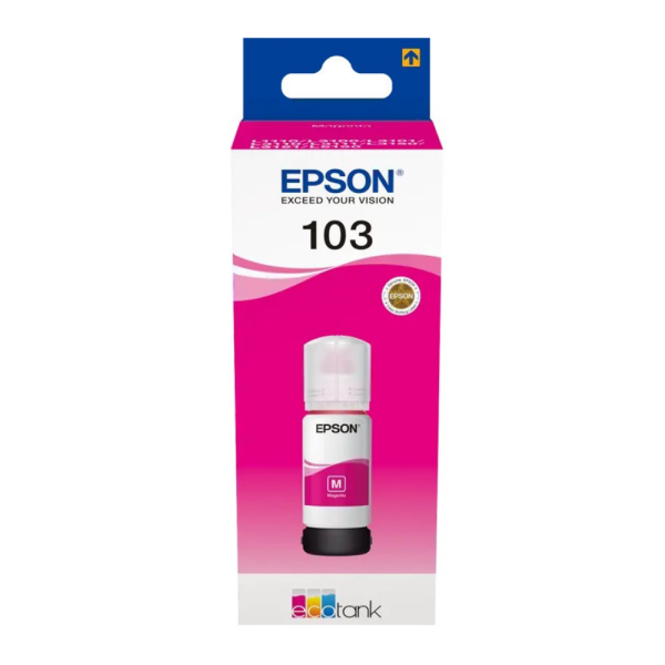 Epson EcoTank 103 C13T00S34A Kırmızı Orijinal Mürekkep