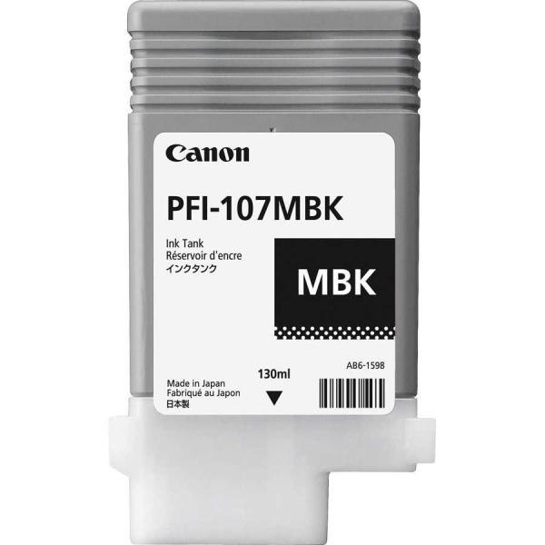 Canon PFI-107MBK 6704B001 Mat Siyah Orijinal Kartuş