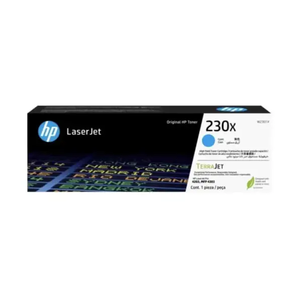 HP 230X W2301X Mavi Yüksek Kapasiteli Orijinal Toner