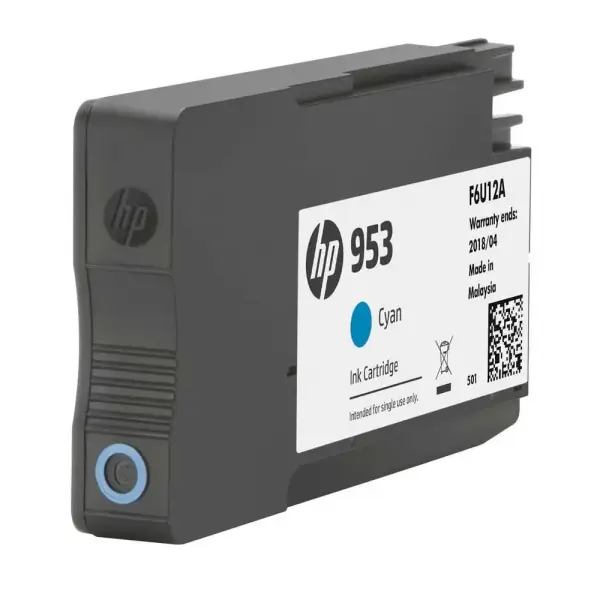 HP 953 F6U12AE Mavi Orijinal Kartuş