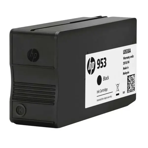 HP 953 L0S58AE Siyah Orijinal Kartuş