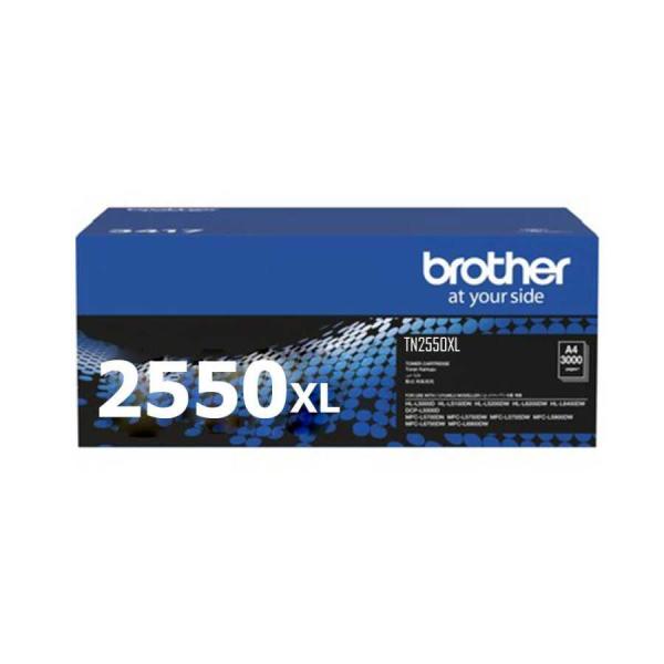 Brother TN2550XL Siyah Yüksek Kapasiteli Orijinal Toner