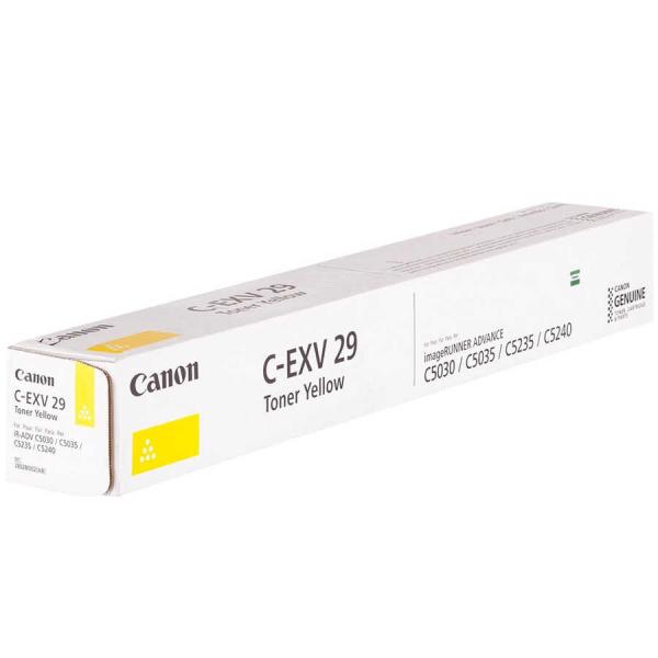 Canon C-EXV 29 2802B002 Sarı Orijinal Fotokopi Toner