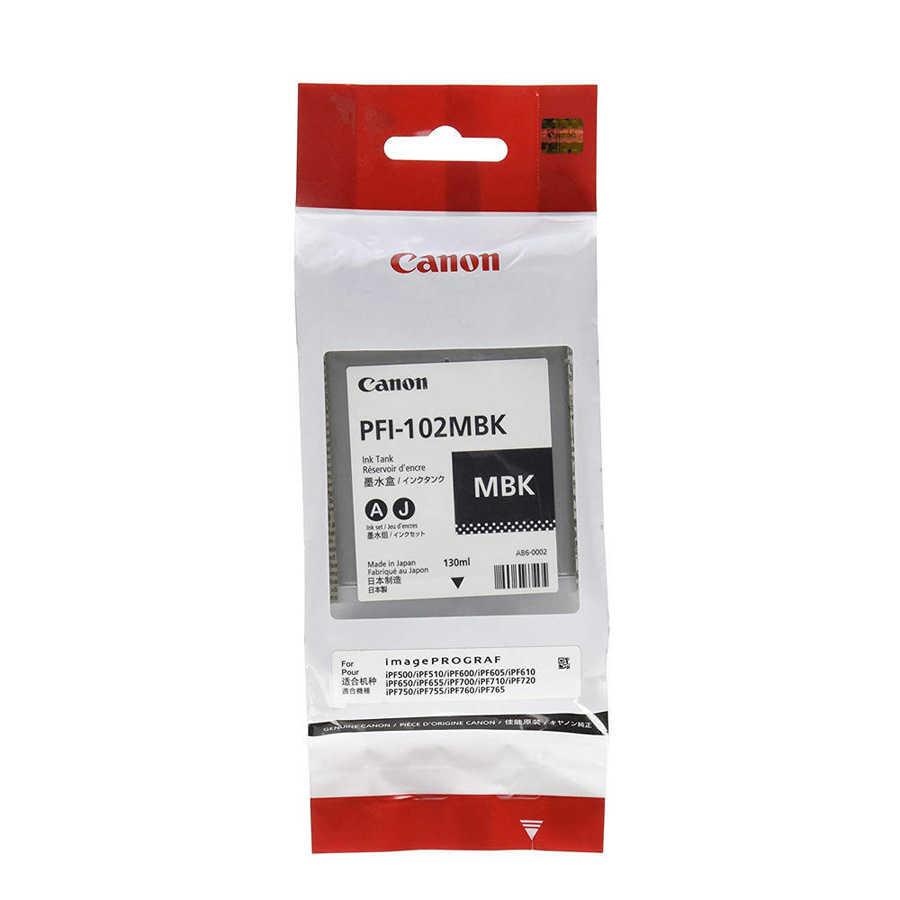 Canon PFI-102MBK 0894B001 Mat Siyah Orijinal Kartuş