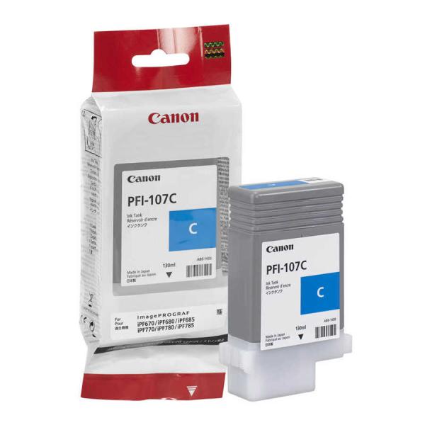 Canon PFI-107C 6706B001 Mavi Orijinal Kartuş
