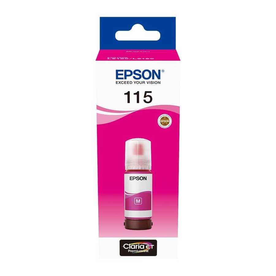 Epson EcoTank Pro 115 C13T07D34A Kırmızı Orijinal Mürekkep