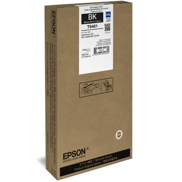 Epson T9461XXL C13T946140 Siyah Ekstra Yüksek Kapasiteli Orijinal Kartuş