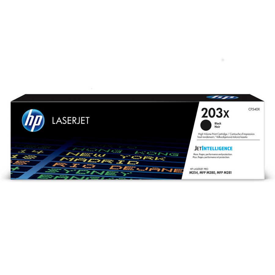 HP 203X CF540X Siyah Yüksek Kapasiteli Orijinal Toner