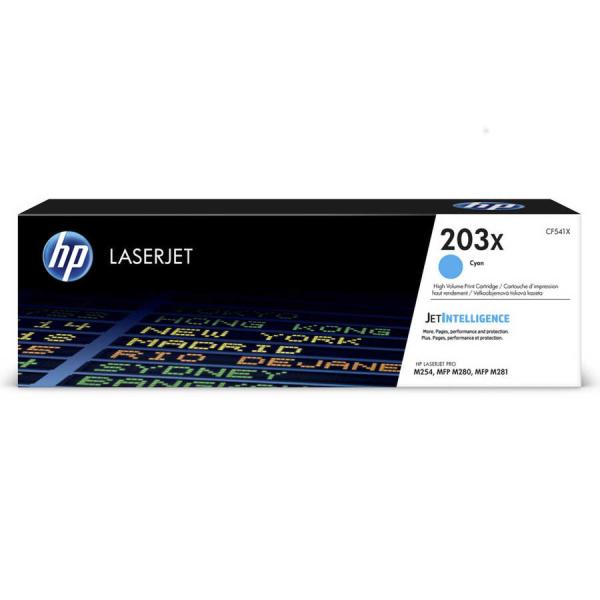 HP 203X CF541X Mavi Yüksek Kapasiteli Orijinal Toner