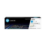 HP 222X W2221X Mavi Yüksek Kapasiteli Orijinal Toner