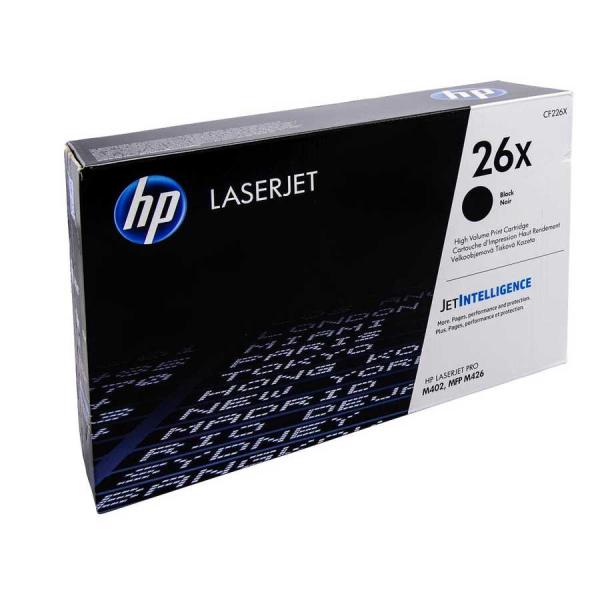 HP 26X CF226X Siyah Yüksek Kapasiteli Orijinal Toner