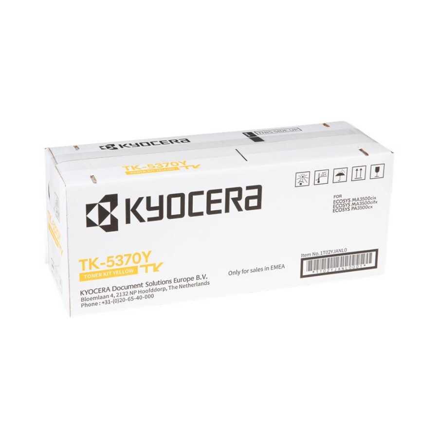 Kyocera TK-5370 1T02YJANL0 Sarı Yüksek Kapasiteli Orijinal Toner