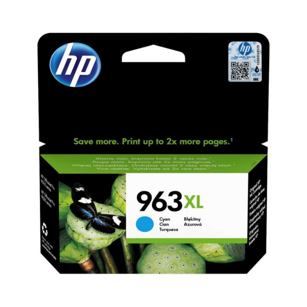 HP 963XL 3JA27AE Mavi Yüksek Kapasiteli Orijinal Kartuş
