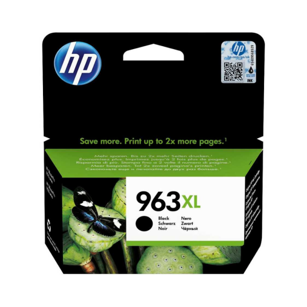 HP 963XL 3JA30AE Siyah Yüksek Kapasiteli Orijinal Kartuş