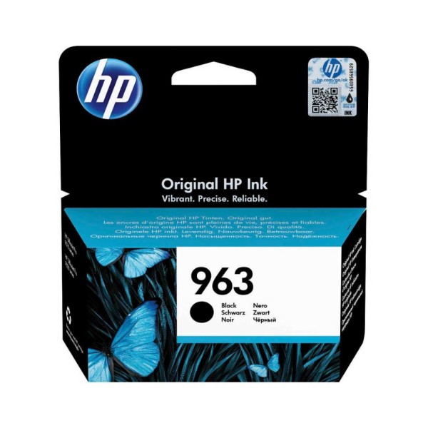 HP 963 3JA26AE Siyah Orijinal Kartuş