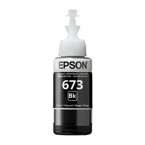 Epson EcoTank 673 C13T67314A Siyah Orijinal Mürekkep