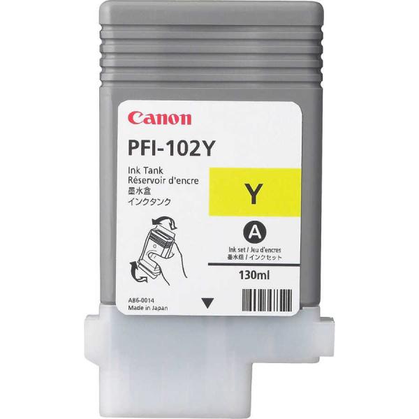 Canon PFI-102Y 0898B001 Sarı Orijinal Kartuş