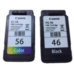 Canon PG-46 CL-56 9059B006 Fotoğraf Kağıtlı Orijinal Kartuş Seti