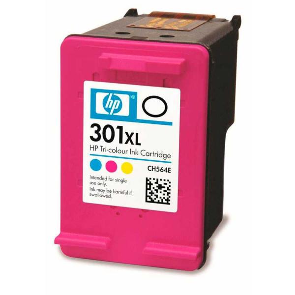HP 301XL CH564EE Renkli Yüksek Kapasiteli Orijinal Kartuş