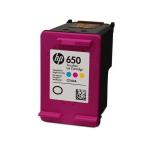 HP 650 CZ102AE Renkli Orijinal Kartuş