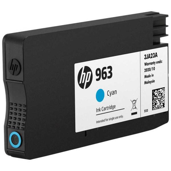 HP 963 3JA23AE Mavi Orijinal Kartuş