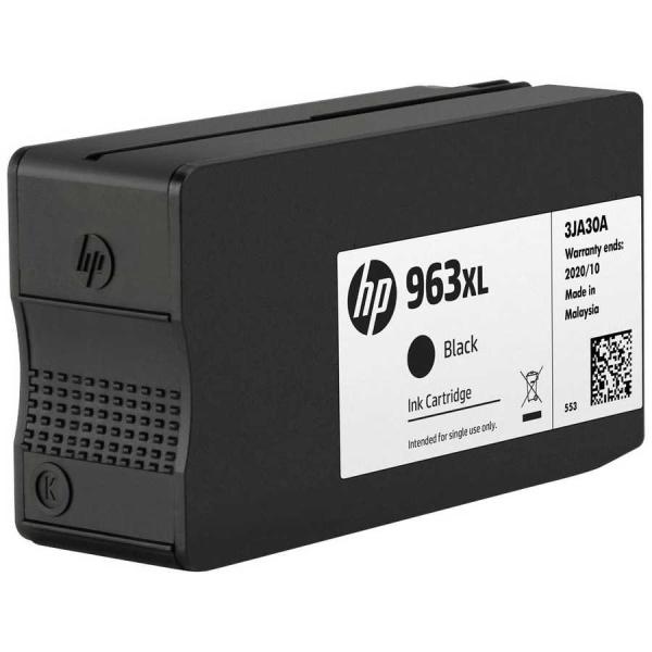 HP 963XL 3JA30AE Siyah Yüksek Kapasiteli Orijinal Kartuş
