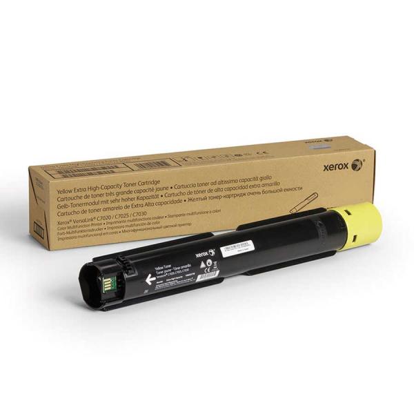 Xerox Versalink C7020 106R03746 Sarı Yüksek Kapasiteli Orijinal Toner