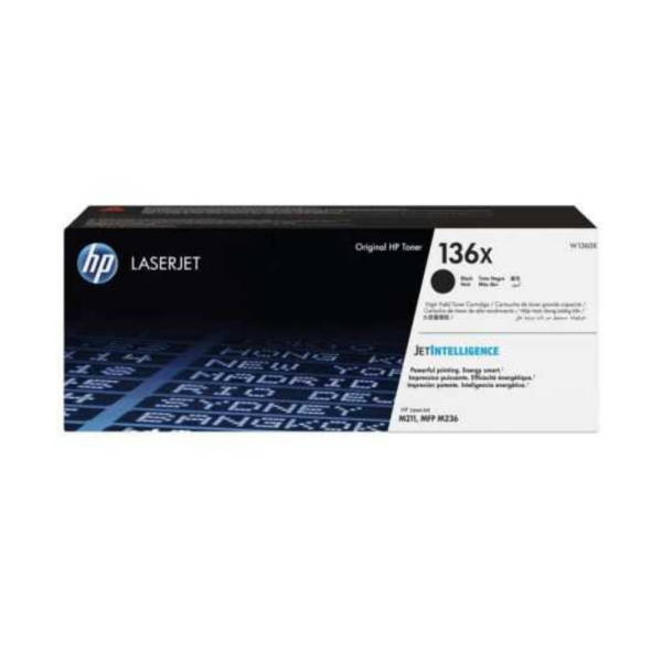 HP 136X W1360X Siyah Yüksek Kapasiteli Orijinal Toner