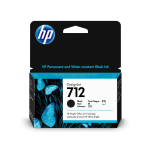 HP 712 3ED70A Siyah Orijinal Kartuş