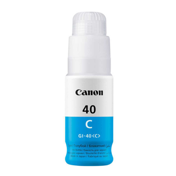 Canon GI-40 3400C001 Mavi Orijinal Mürekkep