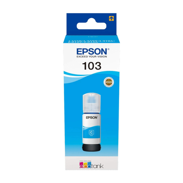 Epson EcoTank 103 C13T00S24A Mavi Orijinal Mürekkep