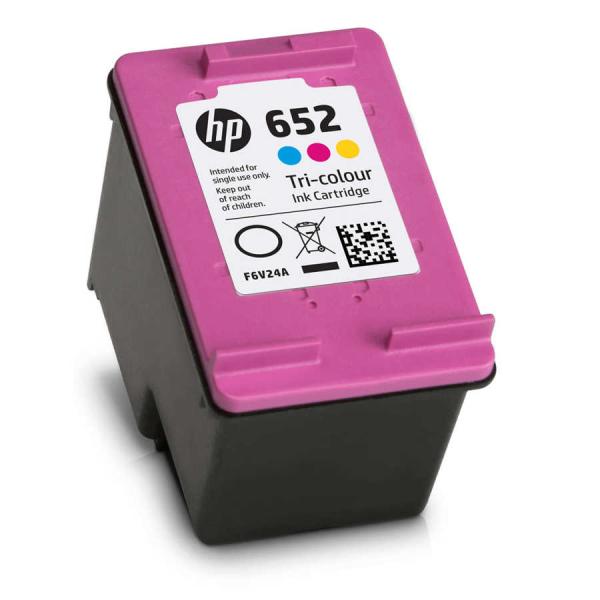 HP 652 Renkli F6V24AE Renkli Orijinal Kartuş