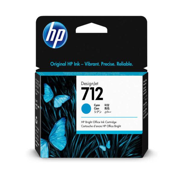 HP 712 3ED67A Mavi Orijinal Kartuş