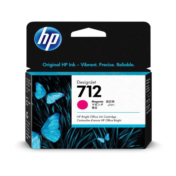HP 712 3ED68A Kırmızı Orijinal Kartuş
