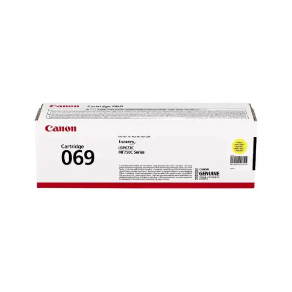 Canon CRG-069 5091C002 Sarı Orijinal Toner