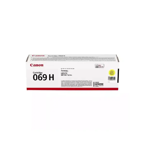 Canon CRG-069H 5095C002 Sarı Yüksek Kapasiteli Orijinal Toner