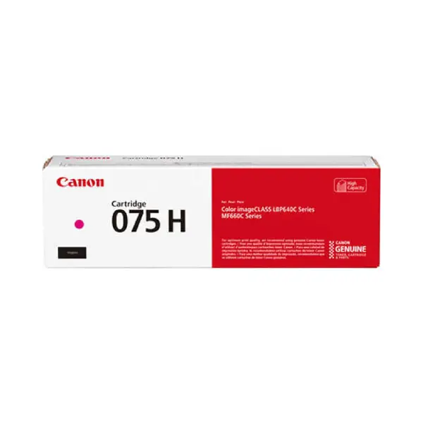 Canon CRG-075H 6367C002 Kırmızı Yüksek Kapasiteli Orijinal Toner