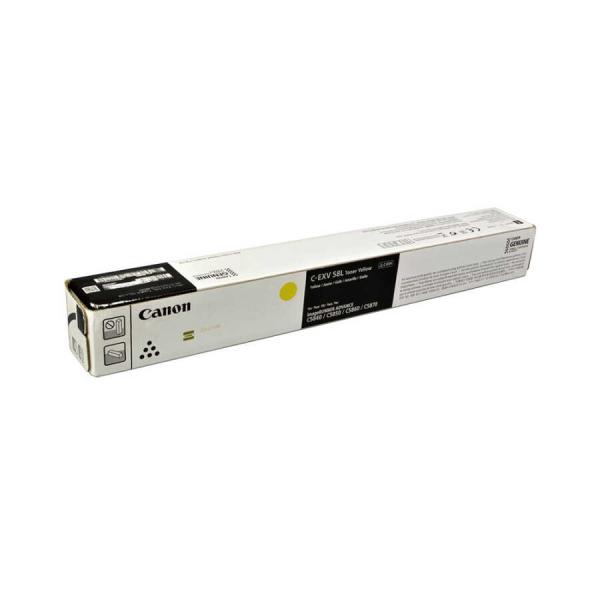 Canon C-EXV 58LY 3769C002 Sarı Orijinal Toner