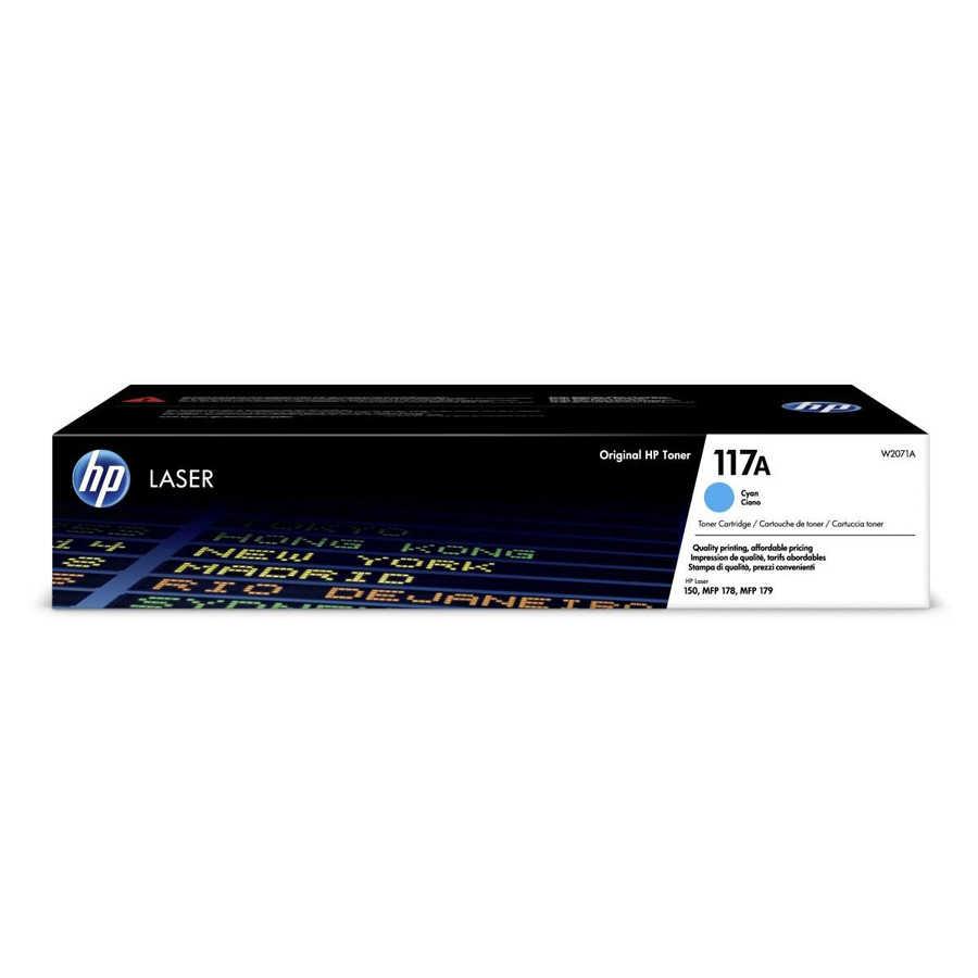 HP 117A W2071A Mavi Orijinal Toner