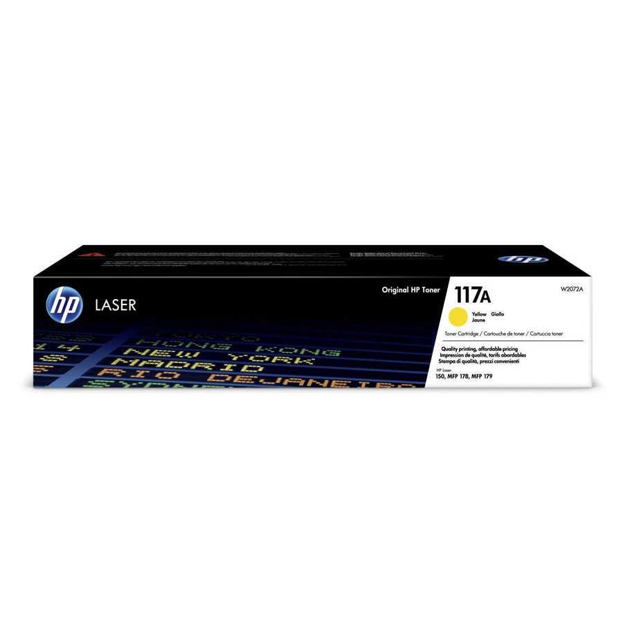 HP 117A W2072A Sarı Orijinal Toner
