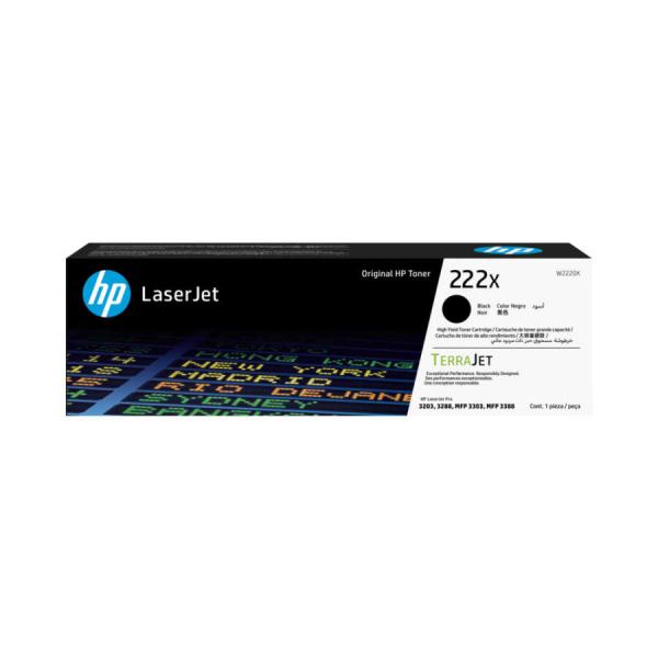 HP 222X W2220X Siyah Yüksek Kapasiteli Orijinal Toner