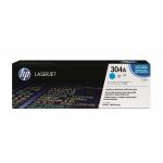 HP 304A CC531A Mavi Orijinal Toner