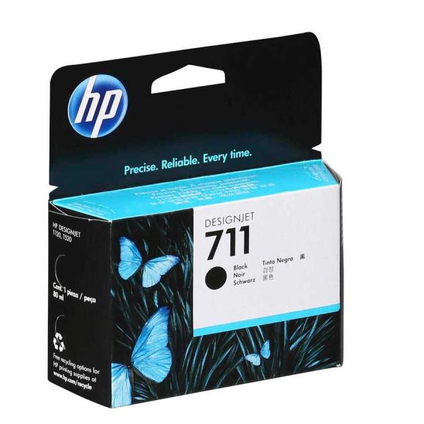 HP 711 CZ133A Siyah Orijinal Kartuş