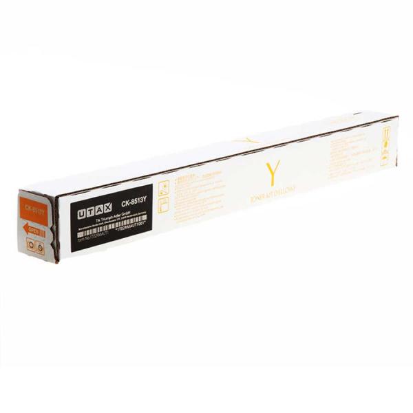 Utax Triumph Adler CK-8513 1T02RMAUT0 Sarı Orijinal Toner