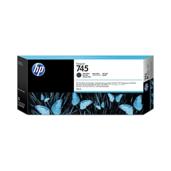 HP 745 F9K05A Mat Siyah Yüksek Kapasiteli Orijinal Kartuş (Eski Tarihli)