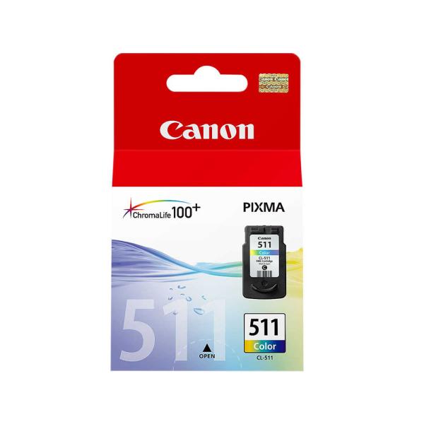Canon CL-511 2972B007 Renkli Orijinal Kartuş