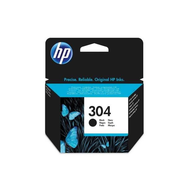 HP 304 N9K06AE Siyah Orijinal Kartuş