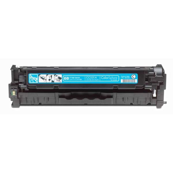 HP 304A CC531A Mavi Orijinal Toner