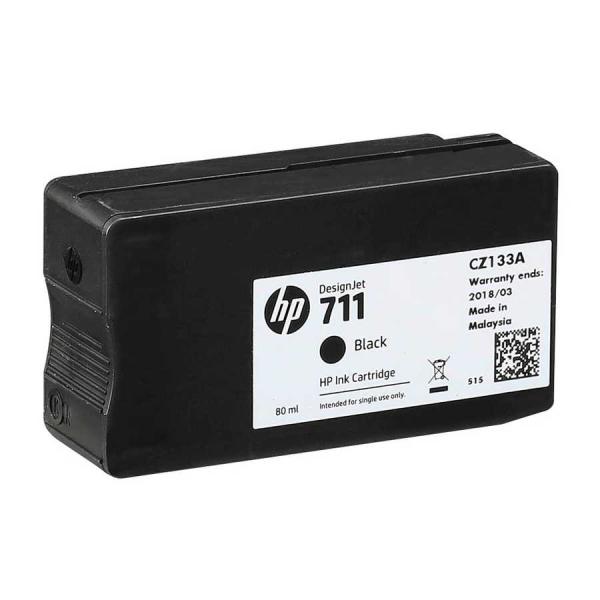 HP 711 CZ133A Siyah Orijinal Kartuş